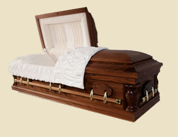 The Patriarch American Black Walnut Casket