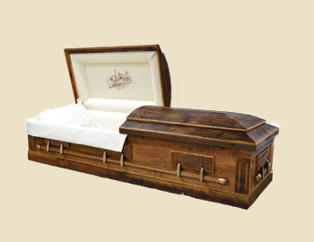 Authentic Reclaimed Barn Wood Casket